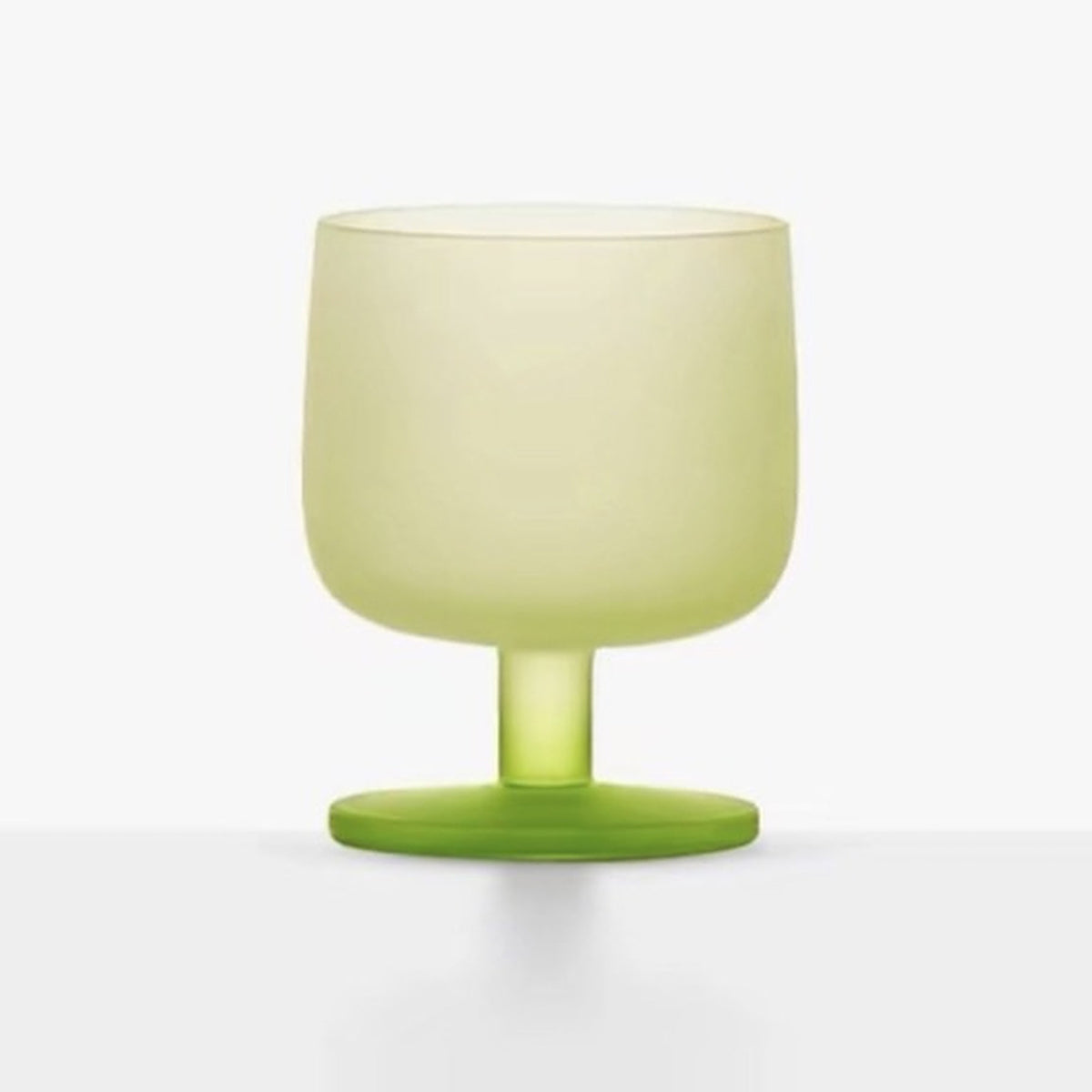 MU16 Candy Series Classic Frosted Glass Goblet – Mojito