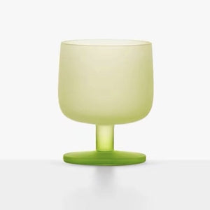 MU16 Candy Series Classic Frosted Glass Goblet – Mojito