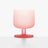MU16 Candy Series Classic Frosted Glass Goblet – White Peach