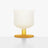 MU16 Candy Series Classic Frosted Glass Goblet – Yellow Duck