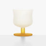 MU16 Candy Series Classic Frosted Glass Goblet – Yellow Duck
