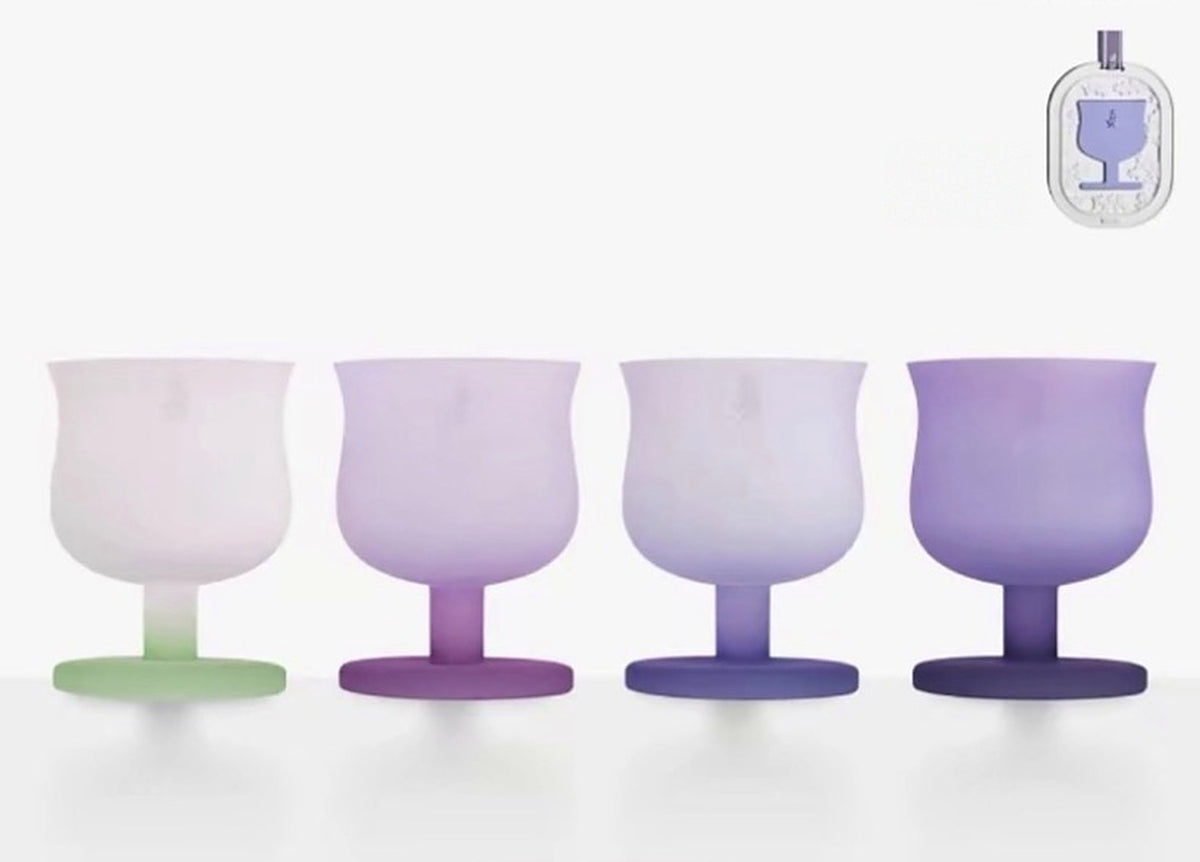 MU16 Candy Series Four Seasons Glass Set – 4 Glasses – Summer – Lavender set
