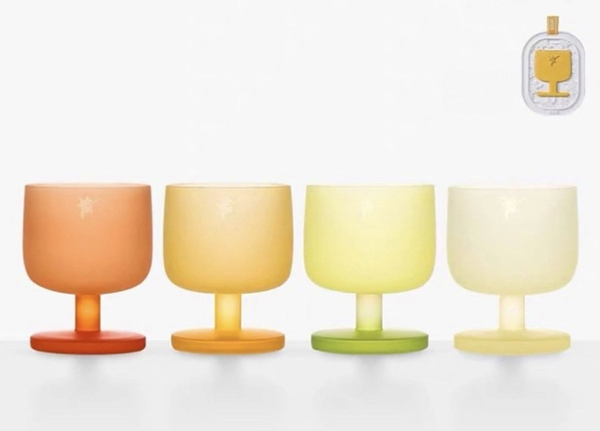 MU16 Candy Series Four Seasons Glass Set – 4 Glasses – Autumn – Osmanthus set