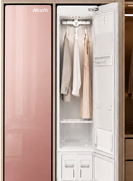 Buy Nicefit Heat-Pump Clothes Care Cabinet NHP-04SE01 – Rose Pink Online in Dubai, Abu Dhabi, UAE