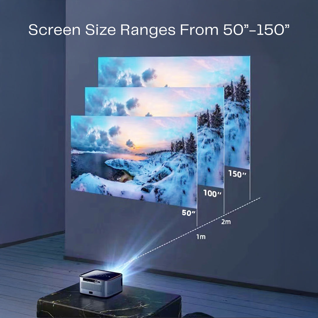Rotai Smart LED Projectors 4K