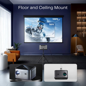 Rotai Smart LED Projectors 4K