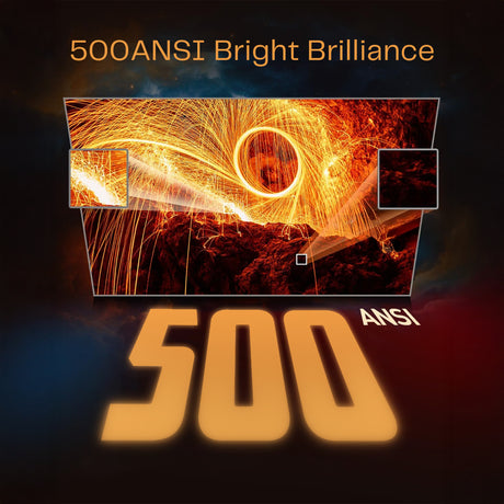 Rotai Smart LED Projectors 4K