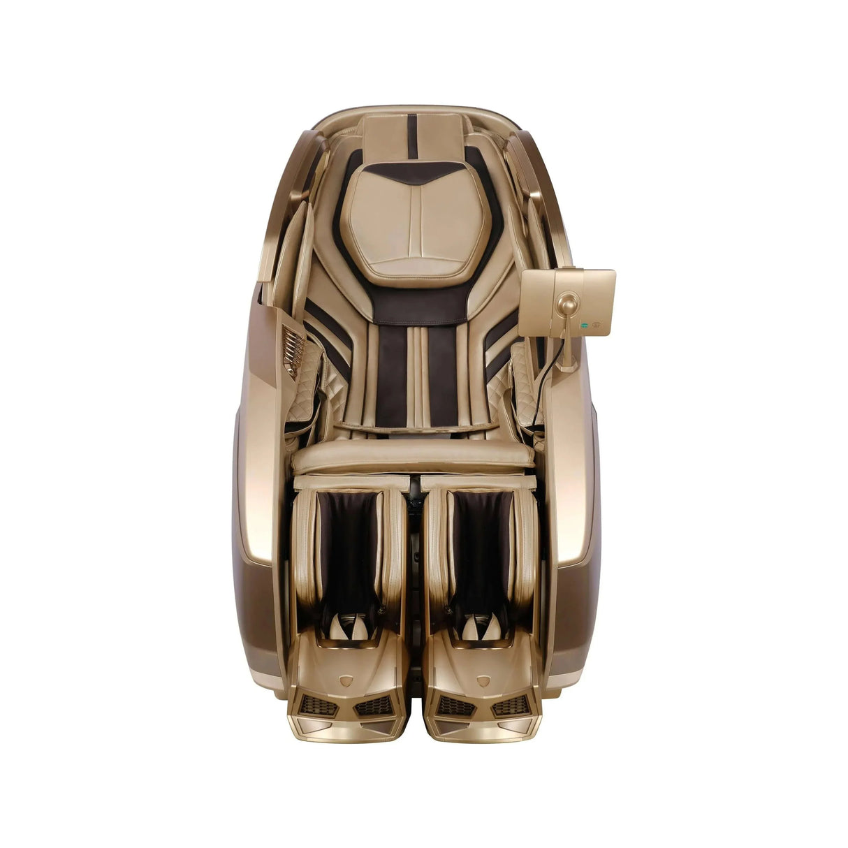 Buy Affordable AI Robotic Massage Chair (Sleek Golden) in Dubai - UAE | Cheap Price