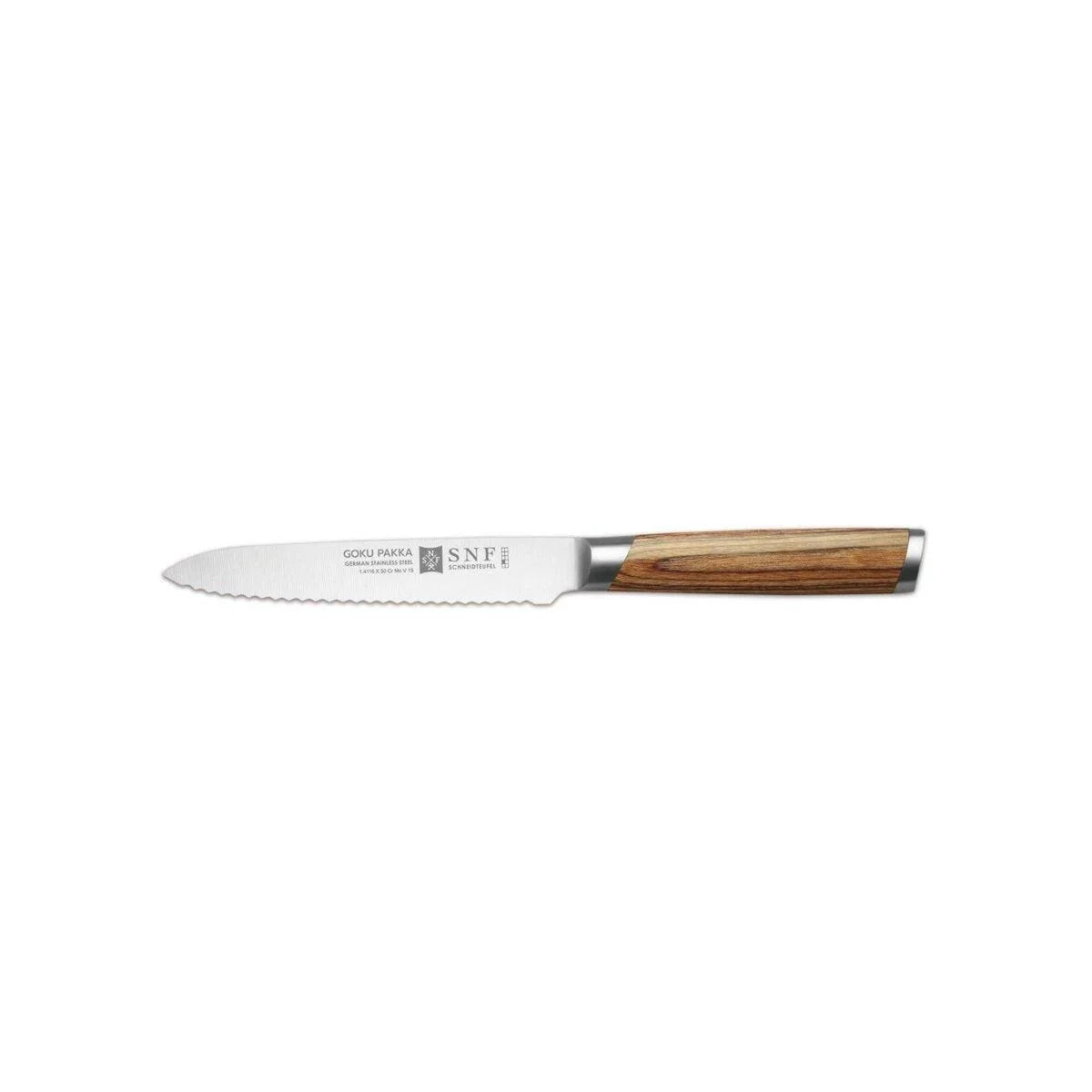 SNF GOKU MS1 5-Piece Knife Set with Block