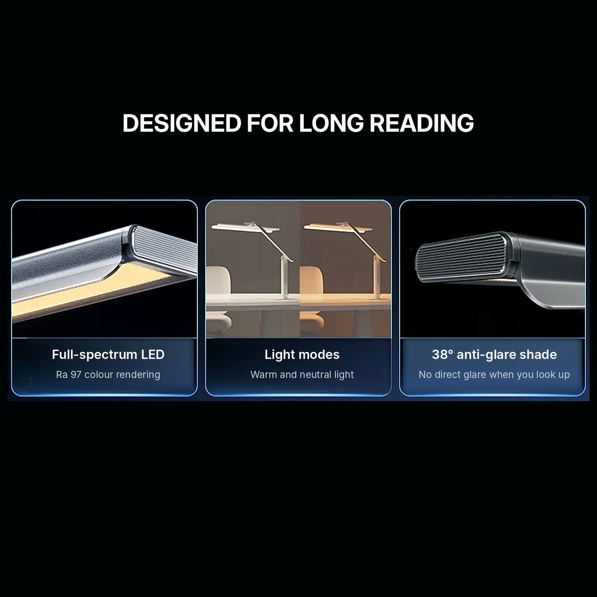 Buy UnderSky TC1 Full-Spectrum LED Desk Lamp Online in Dubai, Abu Dhabi, UAE