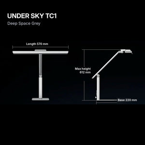 Buy UnderSky TC1 Full-Spectrum LED Desk Lamp Online in Dubai, Abu Dhabi, UAE