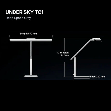 Buy UnderSky TC1 Full-Spectrum LED Desk Lamp Online in Dubai, Abu Dhabi, UAE