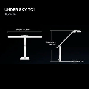 Buy UnderSky TC1 Full-Spectrum LED Desk Lamp Online in Dubai, Abu Dhabi, UAE