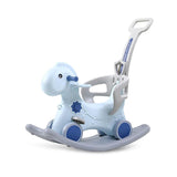 Unicorn Handrail Plastic Indoor Kids Rocking Horse Toy  for Children - HOCC PLAY