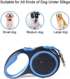 Retractable Dog Leash 8M with Anti-Slip Handle