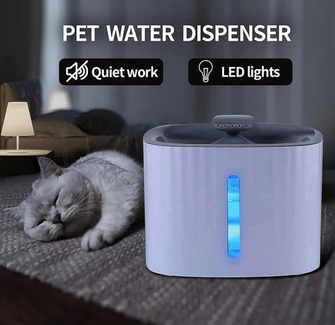Cat Water Fountain, 101oz/3L With 3 Flow Modes