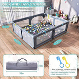 Portable Baby Playpen fence for Toddlers, 150*180 cm
