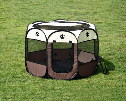 Portable Pet Playpen Small (45cm x74cm) - Buy Portable Pet Playpen Small (45cm x74cm) in Dubai - HOCC Dubai - Baby playground outdoor - Shop baby product - Shop Pet product - shop home decor and lighting in Dubai - HOCC Dubai - Baby playground outddoor - 