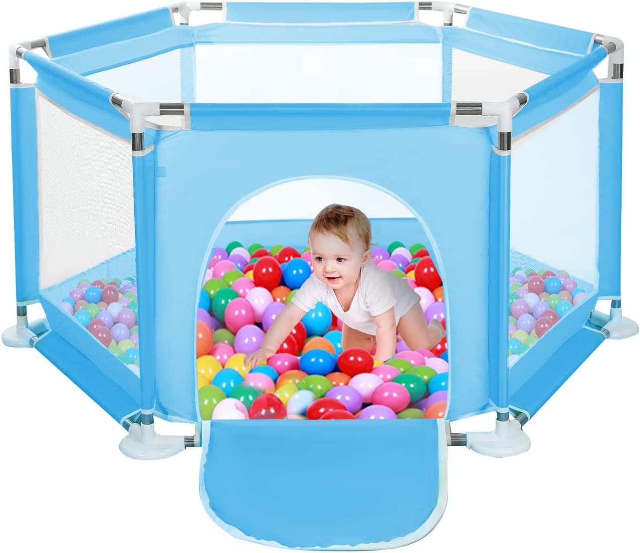 Durable Baby Fence Plastic without ocean ball - Buy Durable Baby Fence Plastic without ocean ball in Dubai - HOCC Dubai - Baby playground outdoor - Shop baby product - Shop Pet product - shop home decor and lighting in Dubai - HOCC Dubai - Baby playgrou