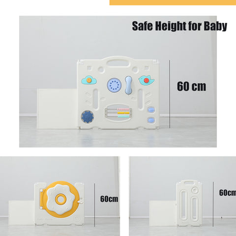 14 panel Foldable Donut playpen for Child safety
