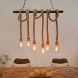 HOCC Vintage Pendant Light for Kitchen Island Chandeliers