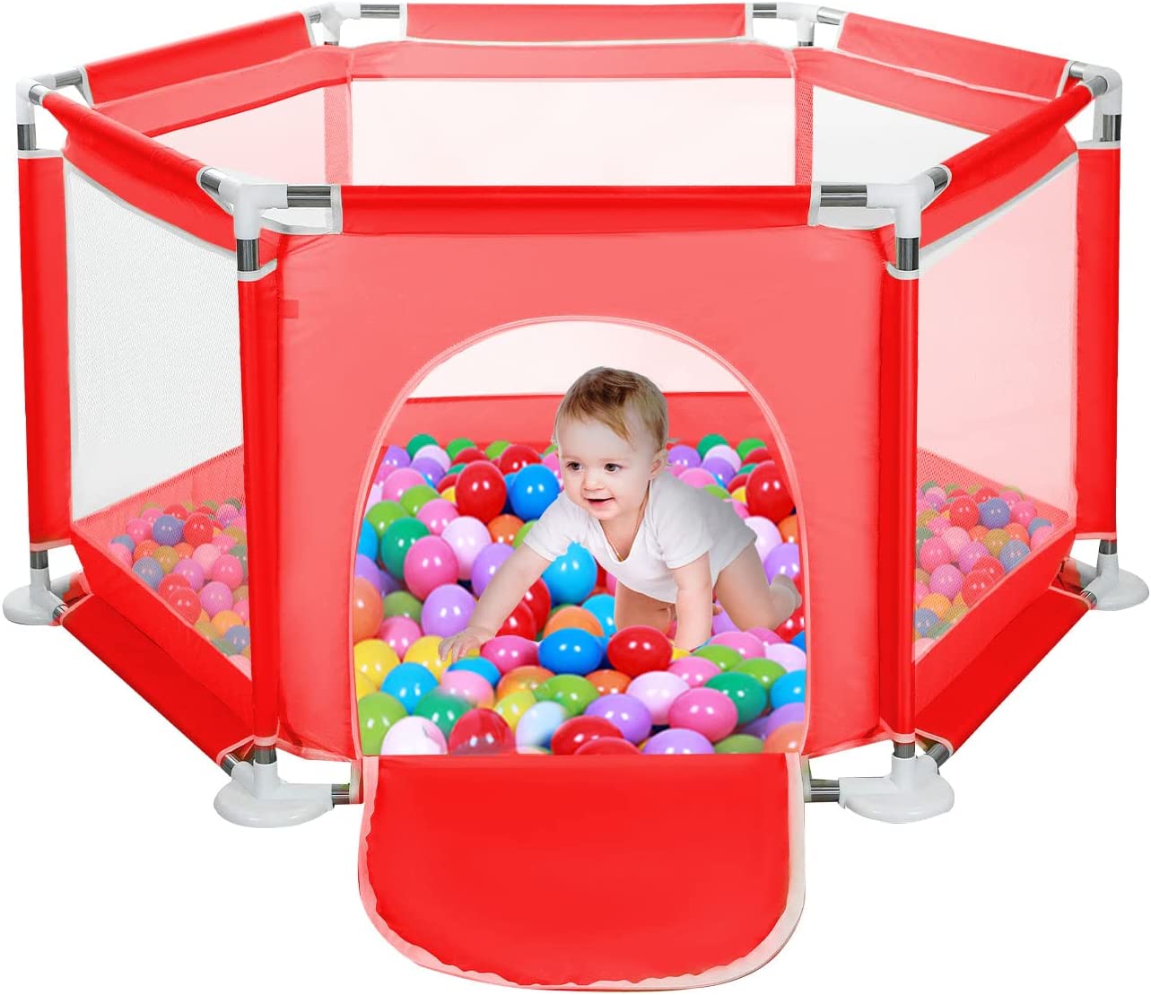 Durable Baby Fence Plastic without ocean ball - Buy Durable Baby Fence Plastic without ocean ball in Dubai - HOCC Dubai - Baby playground outdoor - Shop baby product - Shop Pet product - shop home decor and lighting in Dubai - HOCC Dubai - Baby playgrou