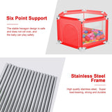 Durable Baby Fence Plastic without ocean ball