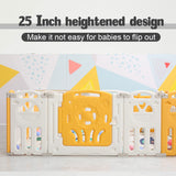 HOCC Royal Fortune Foldable Baby Playpen - 10 Panels