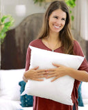 Foamily Throw Pillows Insert Set of 2 - 24 x 24 Insert for Decorative Pillow Covers - Made in USA - Bed and Couch Sham Filler