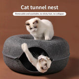 Cat Tunnel Bed for Indoor Cat