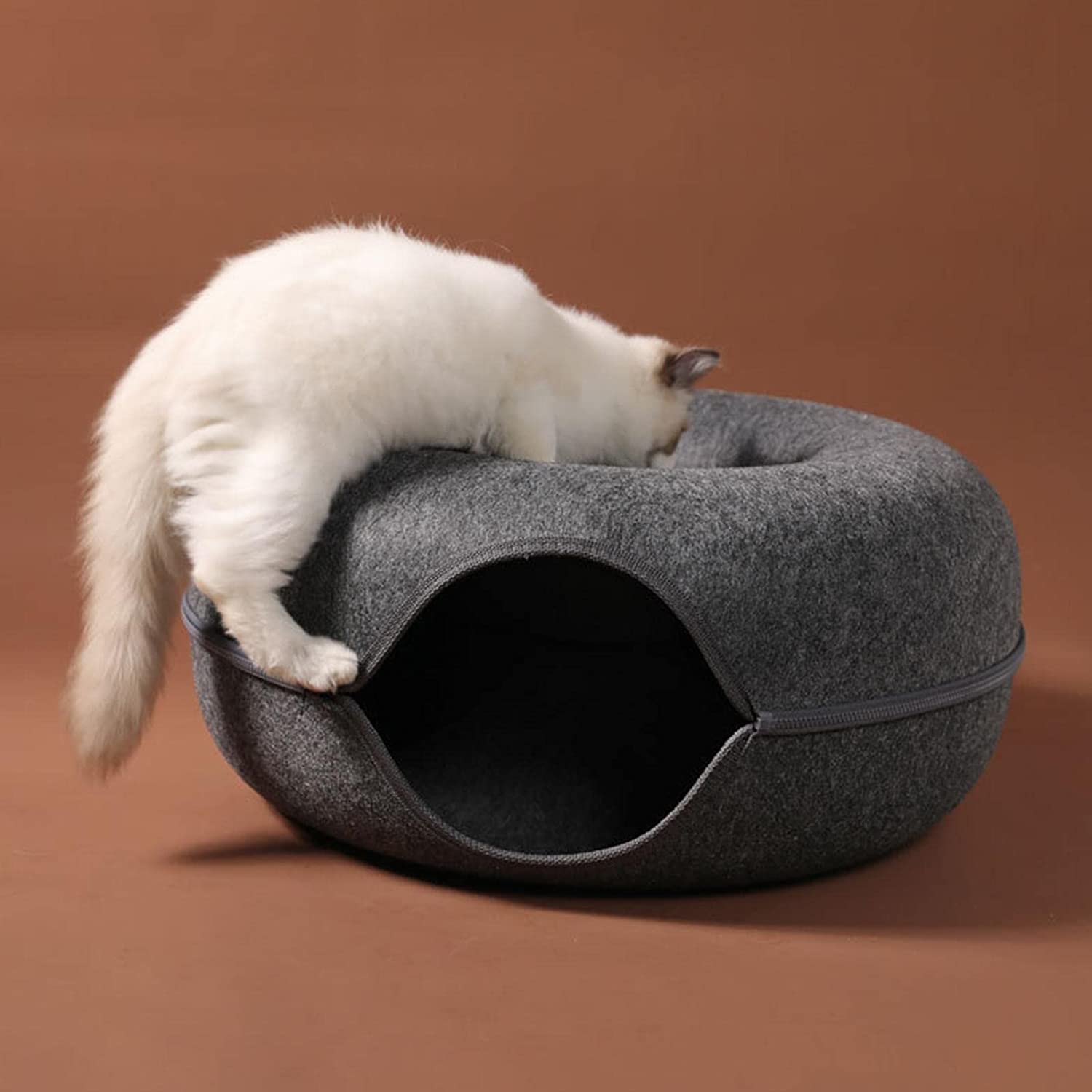 Cat Tunnel Bed for Indoor Cat - Buy Cat Tunnel Bed for Indoor Cat in Dubai - HOCC Dubai - Baby playground outdoor - Shop baby product - Shop Pet product - shop home decor and lighting