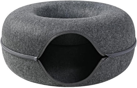 Cat Tunnel Bed for Indoor Cat